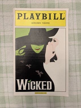 “Wicked" Playbill